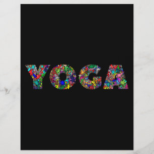 YOGA-instruktör Reklamblad
