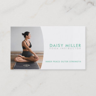 Yoga-instruktör Slogans-Affärskort Visitkort