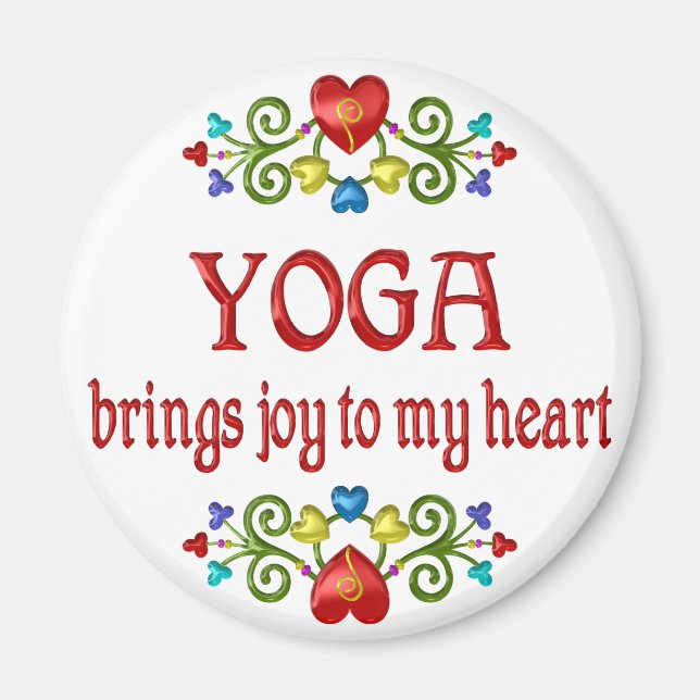 Yoga Joy Magnet (Framsidan)