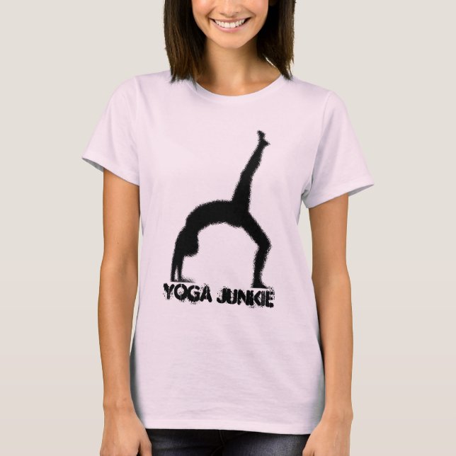 Yoga Junkie Tee Shirt (Framsida)