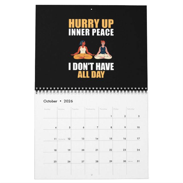 Yoga Kalender (Oct 2026)