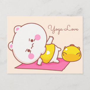 Yoga Kärlek Vykort