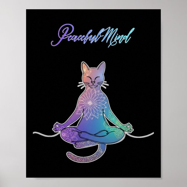 Yoga Katt  Poster (Framsidan)