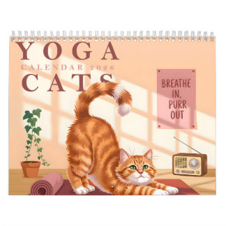 Yoga Katter Kalender 2026
