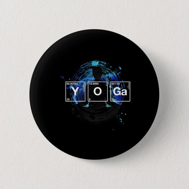 Yoga kemi periodiska element tabell rolig present  knapp (Framsida)