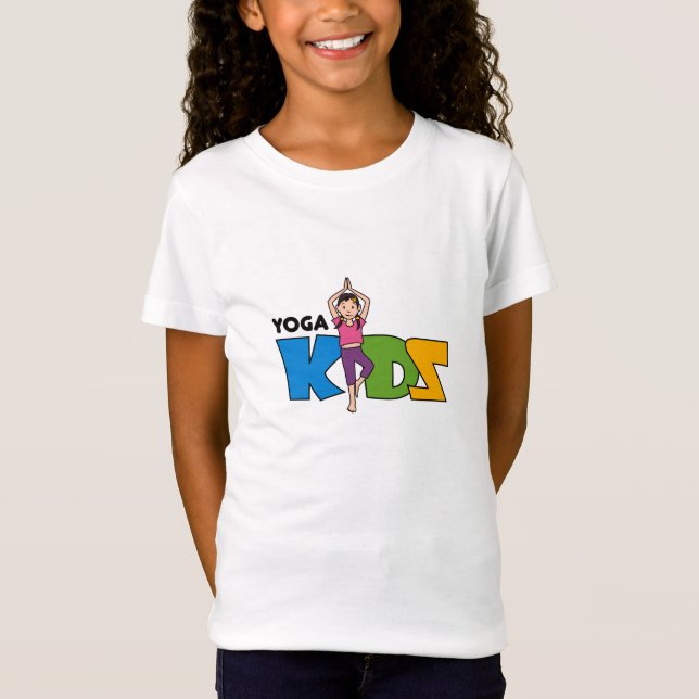 Yoga Kids Tee Shirt (Framsida)