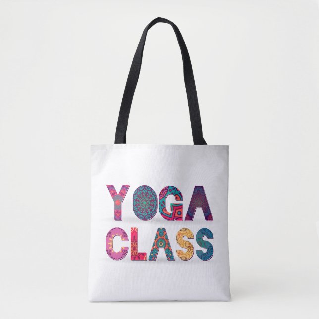 Yoga-klass Tygkasse (Framsida)