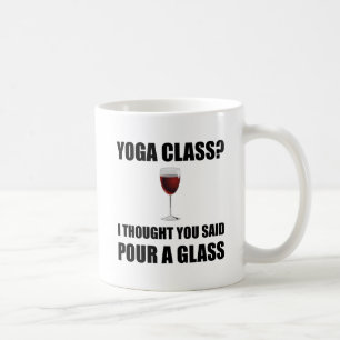Yoga klassificerar exponeringsglas kaffemugg