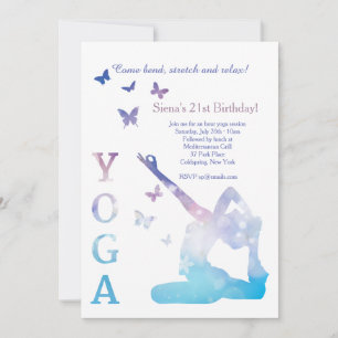 Yoga Kung Duva Inbjudan