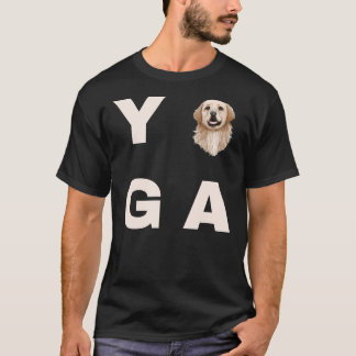Yoga Labrador för Yoga och Labour T Shirt