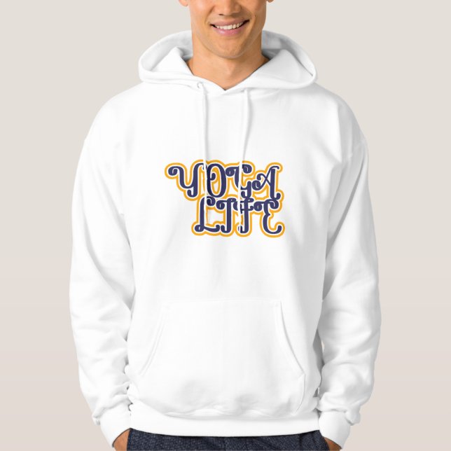 Yoga Life Classic Hoodie (Framsida)