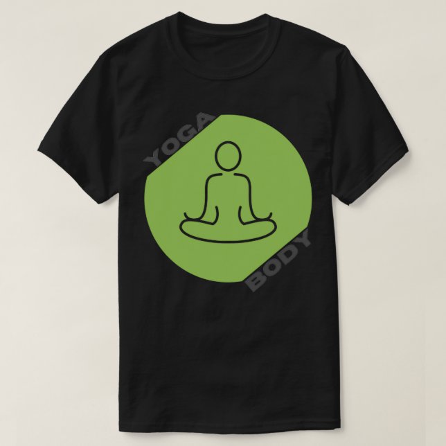 Yoga Life T Shirt (Design framsida)