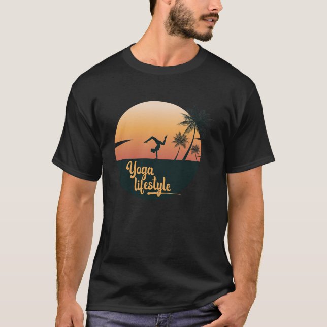 Yoga Lifestyle T Shirt (Framsida)