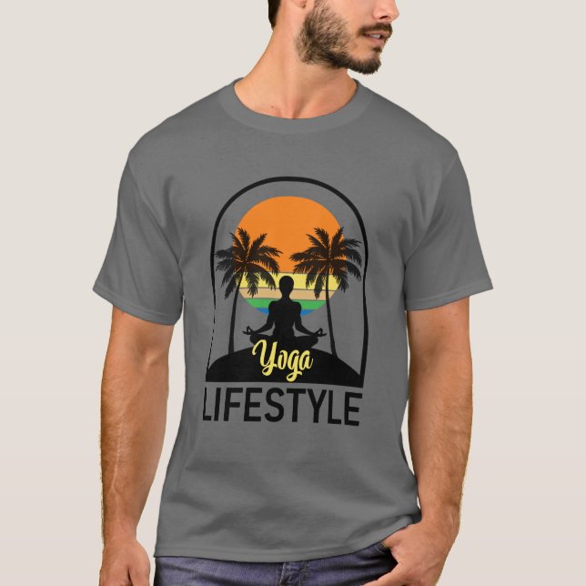 Yoga Lifestyle T Shirt (Framsida)