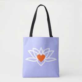Yoga Lotus Heart Tygkasse
