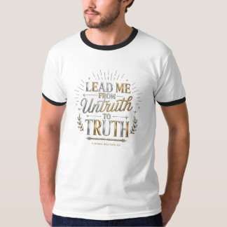 Yoga Lover "Led mig från osanning till sanning" T- T Shirt