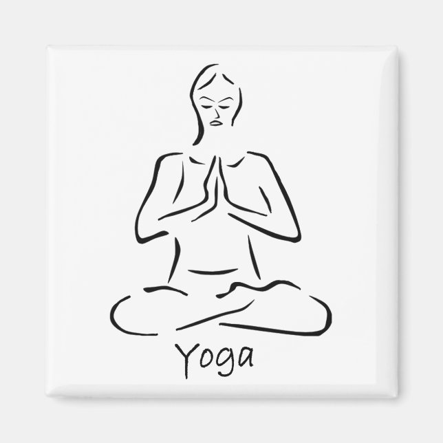 Yoga magnet (Framsidan)