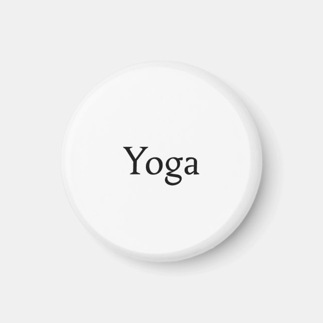 Yoga Magnet (Framsidan)