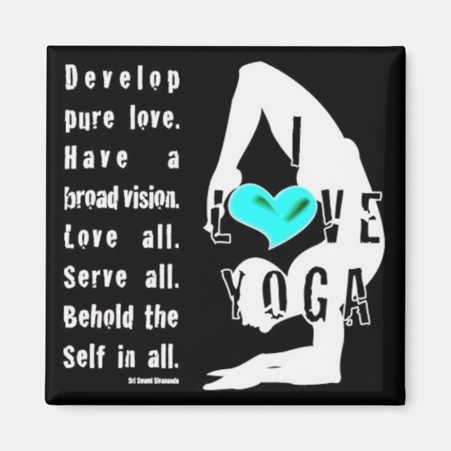 Yoga Magnet (Framsidan)