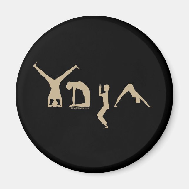 Yoga Magnet (Framsidan)