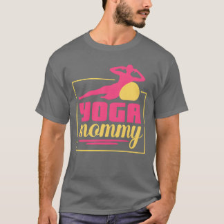 Yoga Mamma Mamma Mor Hobby roligt T Shirt