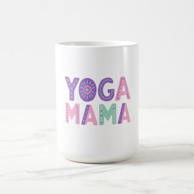 Yoga Mamma Pastel Coffee Mugg (Center)