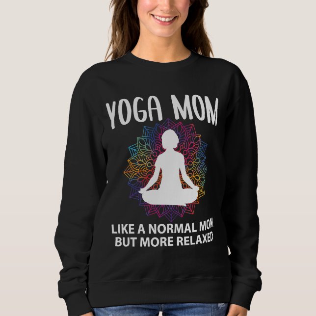 Yoga Mamma Say T Shirt (Framsida)