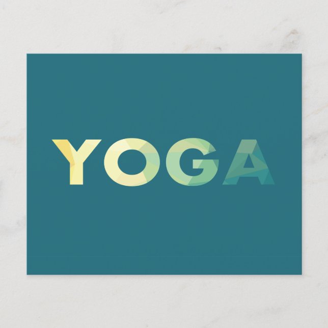 Yoga Mandala anpassningsbar text Flygblad (Framsidan)