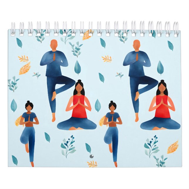 Yoga, Mandala, Meditation  Kalender (Omslag)