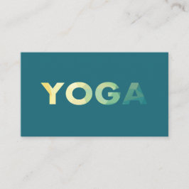 Yoga Mandala personlig tränare Visitkort