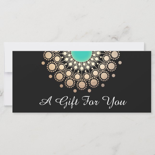 Yoga Massage Gift-certifikat (Framsida)