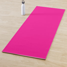 Yoga Mat, Bright Rosa