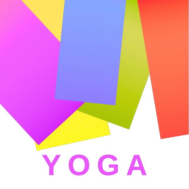 Yoga Mat Design T Shirt (Skapare uppladdad)