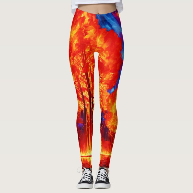 Yoga Mat Leggings (Framsida)