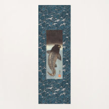 YOGA MAT MED JAPANESE FISH-TRYCK