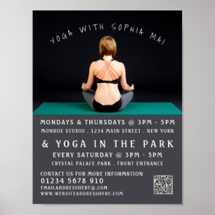 Yoga Mat, Yoga-reklam Poster