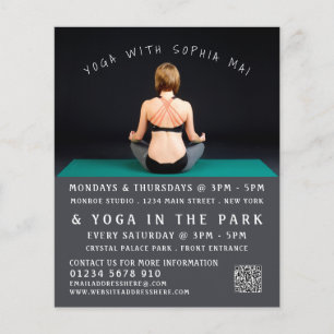 Yoga Mat, Yoga-reklamflygare Flygblad