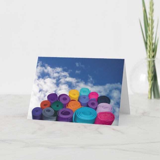 Yoga mats kort (Framsida)