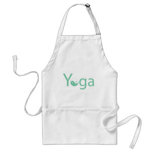 Yoga med Yin Yang Förkläde