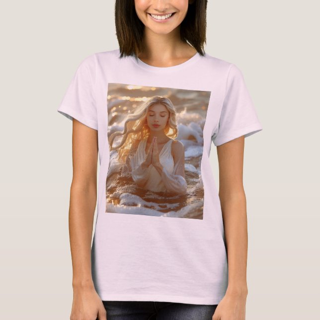 YOGA - MEDITATION - CARPE DIEM - WELLNESS T SHIRT (Framsida)