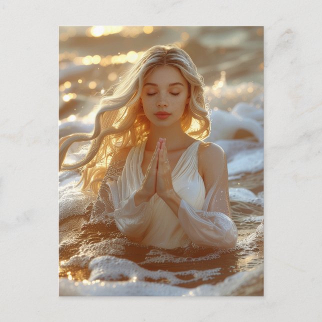 YOGA - MEDITATION - CARPE DIEM - WELLNESS VYKORT (Framsida)