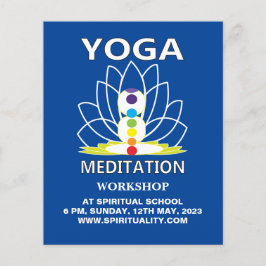 Yoga Meditation Flygblad