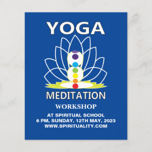 Yoga Meditation Flygblad
