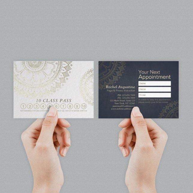 Yoga Meditation Instructions Class Pass Loyalty Ca Lojalitetskort (Skapare uppladdad)