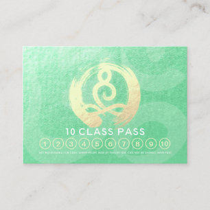 Yoga Meditation Instructions Class Pass Loyalty ZE Lojalitetskort