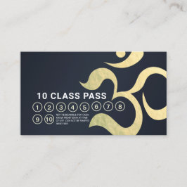 Yoga Meditation Instructions Life Coach Class Pass Lojalitetskort