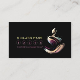 Yoga Meditation Instructions Lotus Pose 5 Class Pa Lojalitetskort