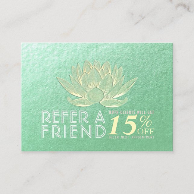 YOGA Meditation Instructor Guld Lotus Referral (Framsida)