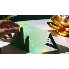 Yoga Meditation Instructor Guld Mandala Pris List Visitkort