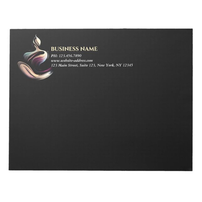 Yoga Meditation Instructor Lotus Pose Pose Push St Anteckningsblock (Framsida)